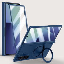 Load image into Gallery viewer, Luxurious Magnetic Ring Holder Phone Case For Galaxy Z Fold 7

