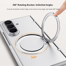 Load image into Gallery viewer, Luxurious Magnetic Ring Holder Phone Case For Galaxy Z Fold 7
