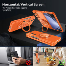 Carregar imagem no visualizador da galeria, Full Protection Magnetic Case &amp; Kickstand for Galaxy Z Fold Series
