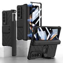Load image into Gallery viewer, Magnetic Samsung Galaxy Z Fold5 Fold4 Fold3 Case Business Folding Armor Cover With Film &amp; Slide Pen Slot and Kickstand - mycasety2023 Mycasety
