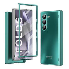 Load image into Gallery viewer, Electroplating Shockproof Phone Case With Back Screen Protector Film For Galaxy Z Fold 7/6/5/4/3

