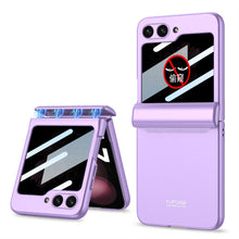 Charger l&#39;image dans la galerie, Magnetic Hinge Samsung Galaxy Z Flip5 Flip6 Full Coverage Phone Case with Front Screen Protector
