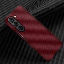 Lade das Bild in den Galerie-Viewer, Luxurious Carbon Fiber Shockproof Galaxy Z Fold Phone Case
