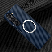 Lade das Bild in den Galerie-Viewer, Luxurious Carbon Fiber Shockproof Galaxy Z Fold Phone Case
