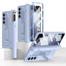 Load image into Gallery viewer, Armor All-included Magnetic Hinge Slide Pen Case Holder Phone Case With Back Screen Protector For Samsung Galaxy Z Fold3 Fold4 Fold5 - Mycasety Mycasety
