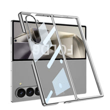 Load image into Gallery viewer, Transparent Electroplating Shockproof Phone Case For Galaxy Z Fold 6
