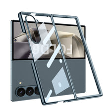 Cargar imagen en el visor de la galería, Transparent Electroplating Shockproof Phone Case For Samsung Galaxy Z Fold 6
