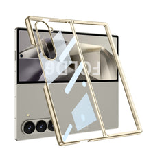 Cargar imagen en el visor de la galería, Transparent Electroplating Shockproof Phone Case For Samsung Galaxy Z Fold 6
