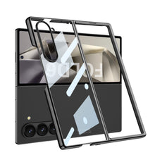 Cargar imagen en el visor de la galería, Transparent Electroplating Shockproof Phone Case For Samsung Galaxy Z Fold 6
