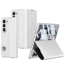 Load image into Gallery viewer, Luxurious Leather Cover Shockproof Phone Case With Screen Protector For Galaxy Z Fold 6/7
