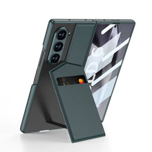 Load image into Gallery viewer, Leather Card Holder Shockproof Phone Case With Screen Protector For Galaxy Z Fold6
