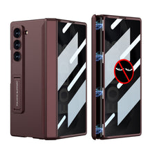 Load image into Gallery viewer, Magnetic Hinge Bracket Shockproof Phone Case With Anti-peeping Back Screen Protector For Galaxy Z Fold 6/5/4/3
