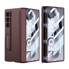 Load image into Gallery viewer, Magnetic Hinge Hidden Bracket All-included Case With Back Screen Protector For Galaxy Z Fold 7/6/5/4/3
