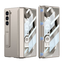 Load image into Gallery viewer, Magnetic Hinge Hidden Bracket All-included Case With Back Screen Protector For Galaxy Z Fold 7/6/5/4/3

