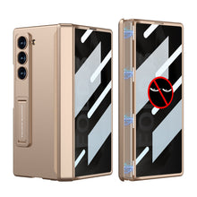 Carregar imagem no visualizador da galeria, Magnetic Hinge Bracket Shockproof Phone Case With Anti-peeping Back Screen Protector For Samsung Galaxy Z Fold6
