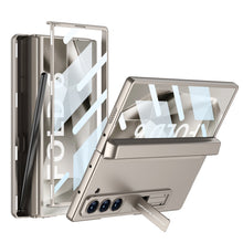 Load image into Gallery viewer, Magnetic Hinge Pen Box Shockproof Phone Case With Screen Protector For Galaxy Z Fold 6
