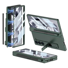Load image into Gallery viewer, Magnetic Hinge Pen Slot Shockproof Phone Case With Screen Protector For Galaxy Z Fold 6
