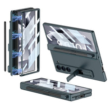 Load image into Gallery viewer, Magnetic Hinge Pen Slot Shockproof Phone Case With Screen Protector For Galaxy Z Fold 6
