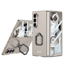 Cargar imagen en el visor de la galería, Luxury Shockproof Phone Case With Ring Holder For Samsung Galaxy Z Fold 6
