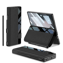 Load image into Gallery viewer, Luxurious Leather Cover Shockproof Phone Case With Screen Protector &amp; Pen Slot For Galaxy Z Fold 6/7
