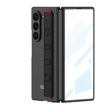 Load image into Gallery viewer, Luxury Wristband Holder Shockproof Phone Case With Back Screen Protector For Galaxy Z Fold 6/7
