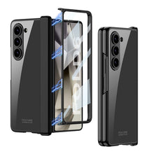Load image into Gallery viewer, Transparent Magnetic Hinge Shockproof Phone Case With Screen Protector For Galaxy Z Fold6
