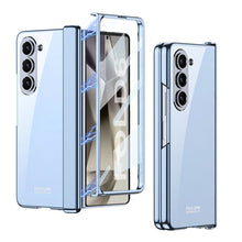 Cargar imagen en el visor de la galería, Transparent Magnetic Hinge Shockproof Phone Case With Screen Protector For Samsung Galaxy Z Fold6
