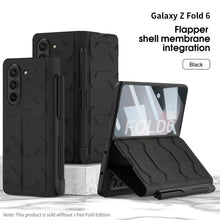 Load image into Gallery viewer, Luxurious Leather Cover Shockproof Phone Case With Screen Protector and Pen Slot For Samsung Galaxy Z Fold6
