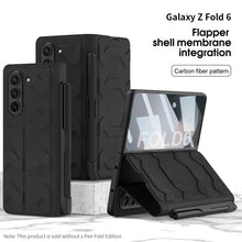 Load image into Gallery viewer, Luxurious Leather Cover Shockproof Phone Case With Screen Protector and Pen Slot For Samsung Galaxy Z Fold6
