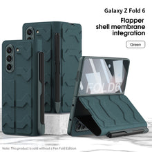 Load image into Gallery viewer, Luxurious Leather Cover Shockproof Phone Case With Screen Protector and Pen Slot For Samsung Galaxy Z Fold6
