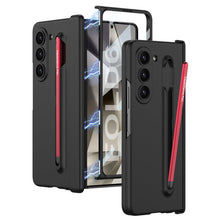 Lade das Bild in den Galerie-Viewer, Magnetic Hinge Anti-fall Protective Phone Case With Pen Tray Shell and Film For Samsung Galaxy Z Fold6
