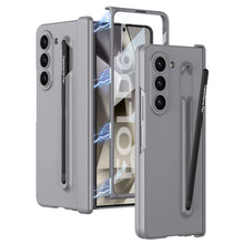 Cargar imagen en el visor de la galería, Magnetic Hinge Anti-fall Protective Phone Case With Pen Tray Shell and Film For Samsung Galaxy Z Fold6
