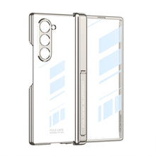 Load image into Gallery viewer, Transparent Magnetic Hinge Bracket Shockproof Phone Case With Screen Protector For Samsung Galaxy Z Fold6
