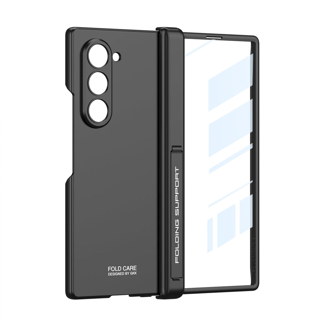 Magnetic Hinge Bracket Shockproof Phone Case With Screen Protector For Samsung Galaxy Z Fold6