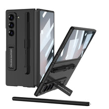 Cargar imagen en el visor de la galería, Shockproof Phone Case With Screen Protector &amp; Pen Slot For Galaxy Z Fold 6/5/4/3
