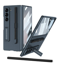 Cargar imagen en el visor de la galería, Shockproof Phone Case With Screen Protector &amp; Pen Slot For Galaxy Z Fold 6/5/4/3
