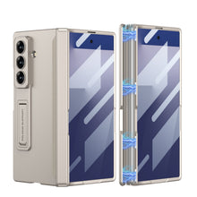Load image into Gallery viewer, Magnetic Hinge Hidden Bracket All-included Case With Back Screen Protector For Galaxy Z Fold 7/6/5/4/3
