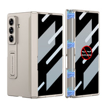 Load image into Gallery viewer, Magnetic Hinge Hidden Bracket All-included Case With Back Screen Protector For Galaxy Z Fold 7/6/5/4/3
