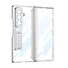 Load image into Gallery viewer, Business-style Electroplated Clear Phone Case For Galaxy Z Fold 7
