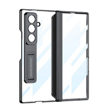 Load image into Gallery viewer, Business-style Electroplated Clear Phone Case For Galaxy Z Fold 7
