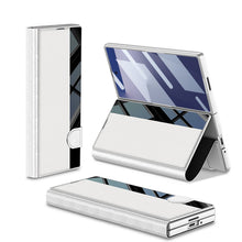 Load image into Gallery viewer, Luxurious Leather Cover Shockproof Phone Case With Screen Protector &amp; Pen Slot For Galaxy Z Fold 6/7
