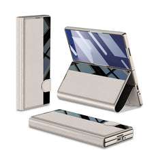 Load image into Gallery viewer, Luxurious Leather Cover Shockproof Phone Case With Screen Protector &amp; Pen Slot For Galaxy Z Fold 6/7
