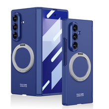 Load image into Gallery viewer, Luxurious Magnetic Ring Holder Phone Case For Galaxy Z Fold 7
