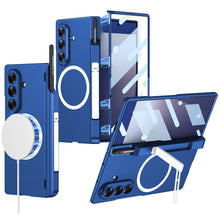 Load image into Gallery viewer, Magnetic Hinge Hidden Bracket All-included Case With Pen Box For Galaxy Z Fold 7/6/5/4/3
