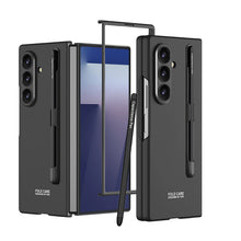 Load image into Gallery viewer, Business-style Phone Case With Pen Slot &amp; Stylus For Galaxy Z Fold 7/6/5/4
