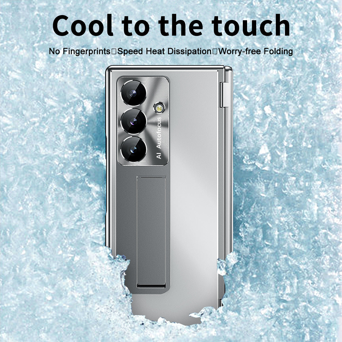 Aluminum Alloy Electroplating Shockproof Phone Case For Galaxy Z Fold 7/6/5/4/3