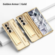 Load image into Gallery viewer, Armor Electroplated Shockproof Phone Case With Screen Protector For Galaxy Z Fold 7/6/5/4/3

