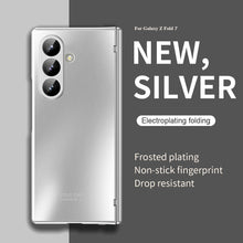 Load image into Gallery viewer, Electroplating Shockproof Phone Case With Back Screen Protector Film For Galaxy Z Fold 7/6/5/4/3
