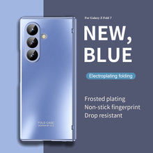 Load image into Gallery viewer, Electroplating Shockproof Phone Case With Back Screen Protector Film For Galaxy Z Fold 7/6/5/4/3
