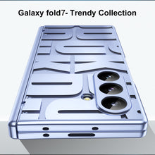 Load image into Gallery viewer, Trend Design Phantom Plating Hinge Protection Phone Case With Screen Film For Galaxy Z Fold 7/6/5/4/3
